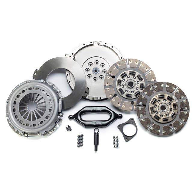 Image of South Bend Organic Street Dual Disc Clutch For 1994-2004 Dodge Ram 5.9L Cummins