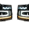 Image of Morimoto XB LED Plug & Play Headlight Assemblies With Black Trim For 16-18 Chevy Silverado 1500