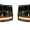 Image of Morimoto XB LED Plug & Play Headlight Assemblies With Black Trim For 16-18 Chevy Silverado 1500