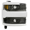 Image of Morimoto XB LED Headlight Assemblies For 15-19 Silverado 2500/3500 Chrome Trim
