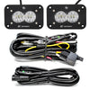 Image of Baja Designs LED Work Light Clear Lens Wide Cornering Pattern Flush Mount Kit S2