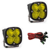 Image of Baja Designs 497813 Squadron Pro Black with Amber Driving/Combo Beam LED Lights