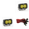 Image of Baja Designs 547815 LED Work Light Amber Lens Wide Cornering Pattern Pair S2