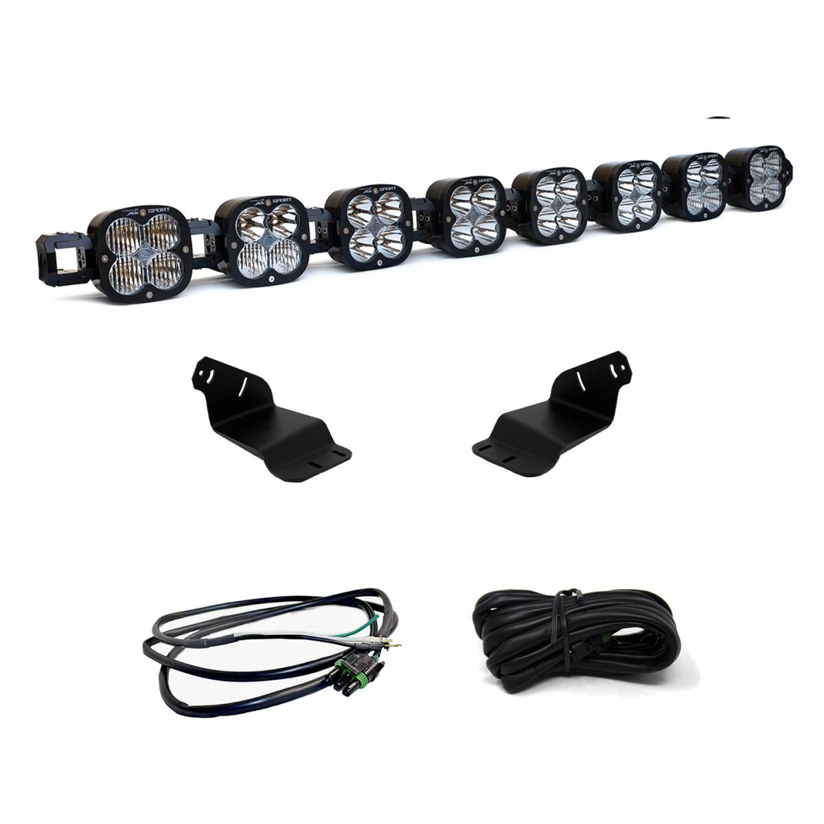Image of Baja Designs Roof Mount Light Bar Kit  For 2021+ Ford Bronco W/ Upfitter Switch