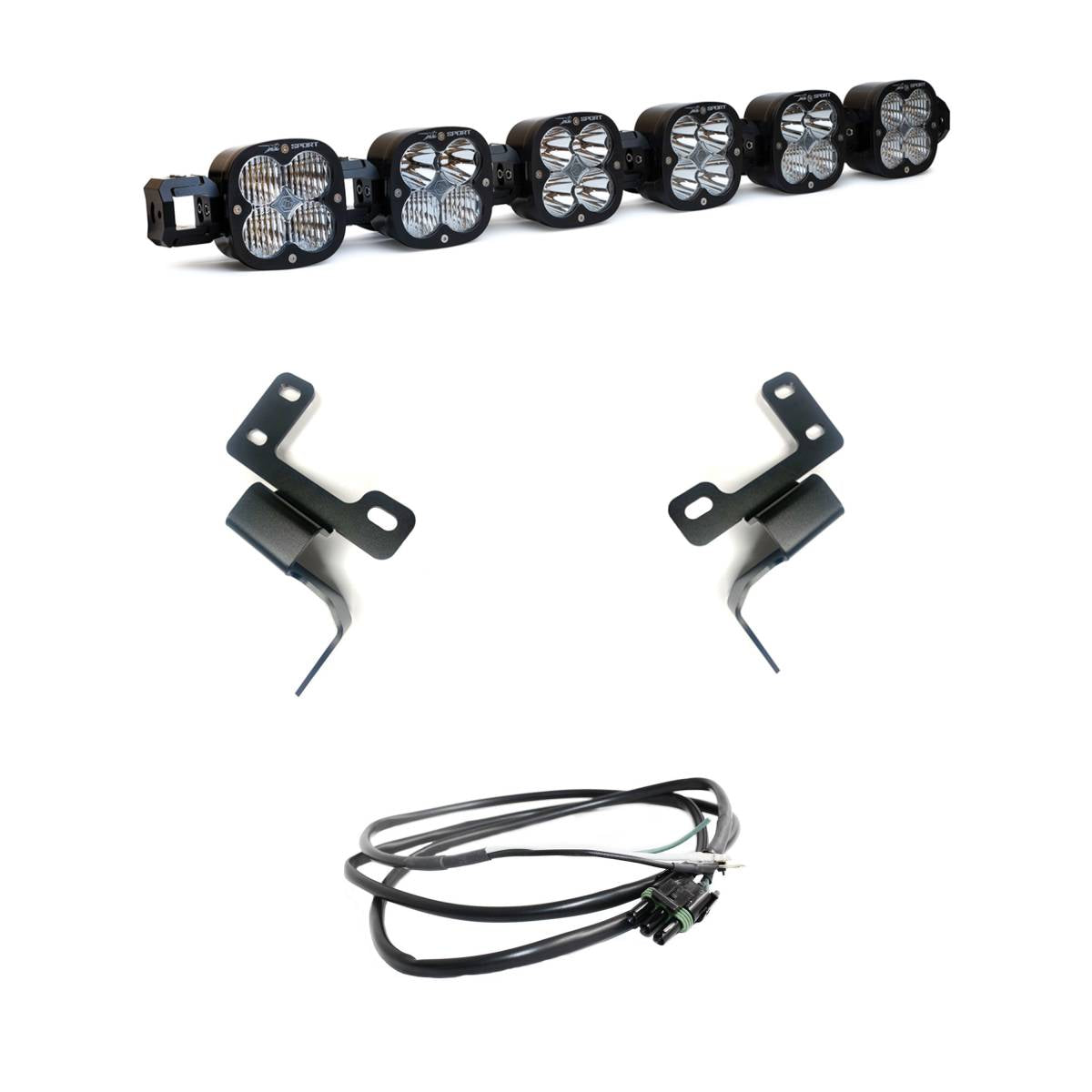 Image of Baja Designs Light Bar Kit  For 2021+ Ford Bronco W/ Plastic Bumper & Upfitters
