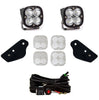 Image of Baja Designs A-Pillar Squadron Pro LED Kit W/ Toggle Harness For 2021+ Bronco