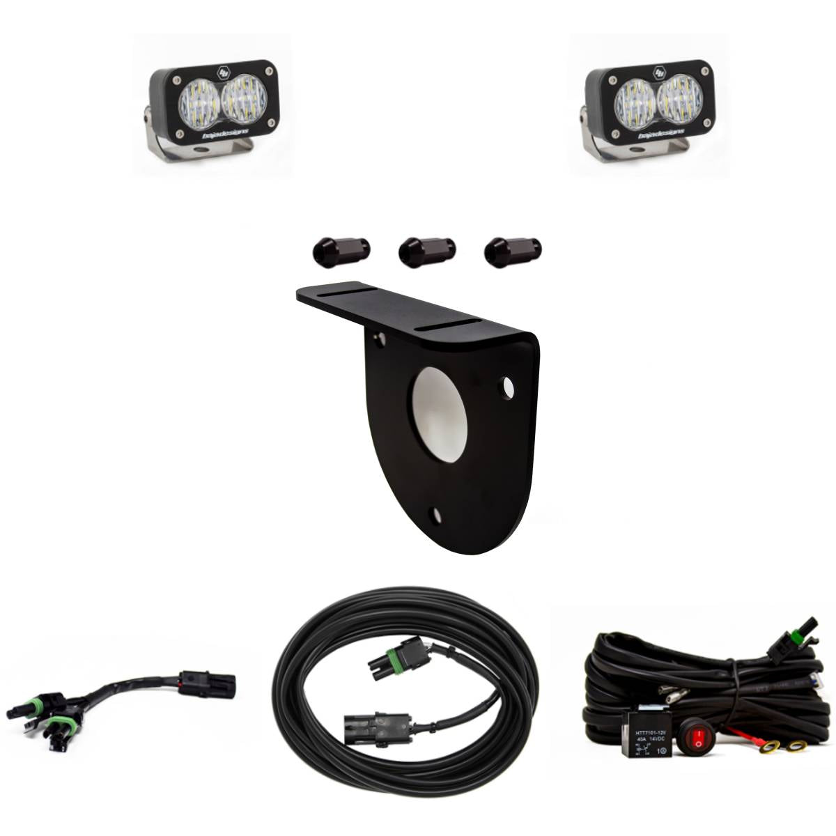Image of Baja Designs S2 Sport Reverse Light Kit W/ Toggle Switch For 2021+ Ford Bronco