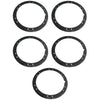 Image of Ford Performance 5pc Gloss Black Aluminum Bead Lock Trim Kit For 2021+ Bronco