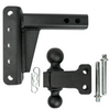 Image of Bulletproof Hitches Medium Duty 4" Drop/Rise 2" Shank