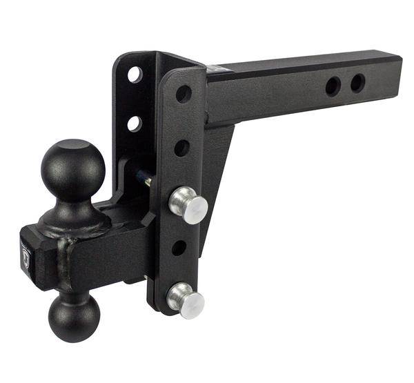 Image of BulletProof Hitches Heavy Duty 2" Solid Shank 4" Drop/Rise 22,000 LBS Hitch