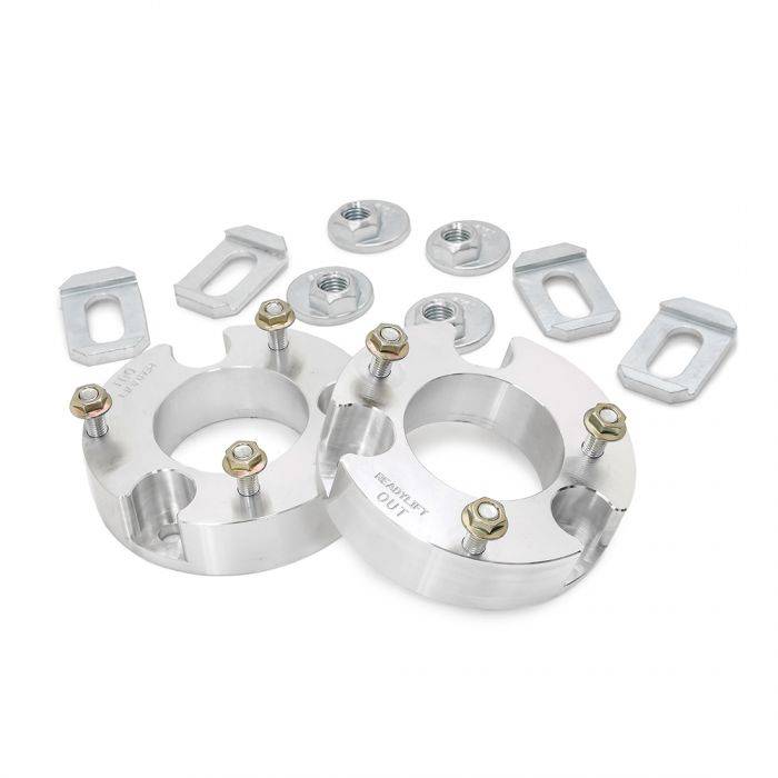 Image of ReadyLift Billet 2" Leveling Kit W/ Alignment Cam Plates For 21+ Ford F-150