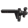 Image of BulletProof Hitches Extreme Duty 2" Solid Shank 4" Drop/Rise 30,000 LBS Hitch