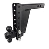 Image of BulletProof Hitches Extreme Duty 2" Solid Shank 10" Drop/Rise 30,000 LBS Hitch