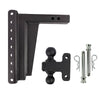 Image of BulletProof Hitches Extreme Duty 2" Solid Shank 12" Drop/Rise 30,000 LBS Hitch
