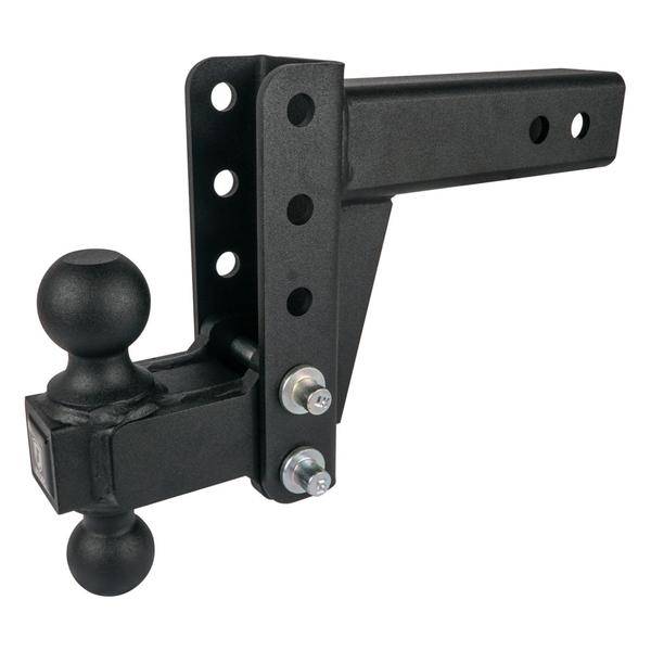 Image of BulletProof Hitches Medium Duty 2.5" Box Shank 4" Drop/Rise 14,000 LBS Hitch