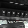 Image of sPOD BantamX Bluetooth Switch Panel w/ LED Switches for 09-18 Jeep Wrangler JK