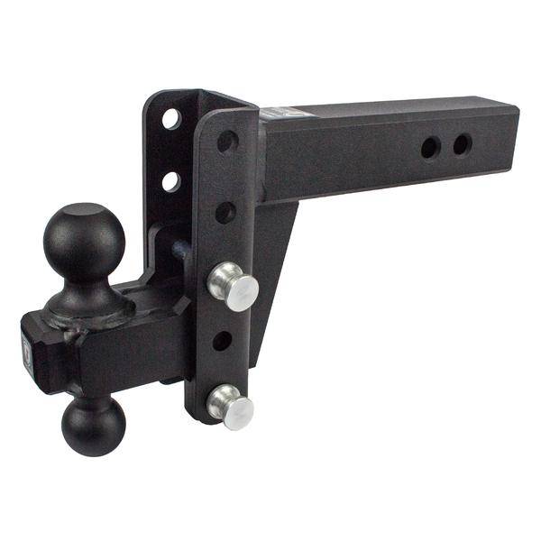 Image of BulletProof Hitches Heavy Duty 2.5" Solid Shank 4" Drop/Rise 22,000 LBS Hitch