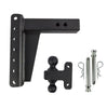 Image of BulletProof Hitches Heavy Duty 2.5" Solid Shank 8" Drop/Rise 22,000 LBS Hitch