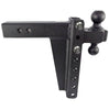Image of BulletProof Hitches Heavy Duty 2.5" Solid Shank 10" Drop/Rise 22,000 LBS Hitch