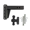 Image of BulletProof Hitches Extreme Duty 2.5" Solid Shank 4" Drop/Rise 36,000 LBS Hitch