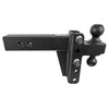 Image of BulletProof Hitches Extreme Duty 2.5" Solid Shank 4" Drop/Rise 36,000 LBS Hitch