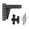 Image of BulletProof Hitches Extreme Duty 2.5" Solid Shank 6" Drop/Rise 36,000 LBS Hitch