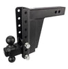 Image of BulletProof Hitches Extreme Duty 2.5" Solid Shank 8" Drop/Rise 36,000 LBS Hitch