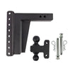 Image of BulletProof Hitches Extreme Duty 2.5" Solid Shank 10" Drop/Rise 36,000 LBS Hitch