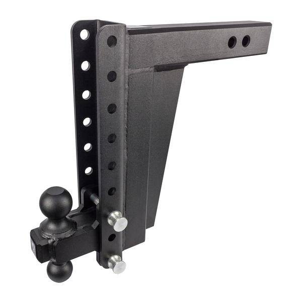 Image of BulletProof Hitches Extreme Duty 2.5" Solid Shank 12" Drop/Rise 36,000 LBS Hitch