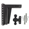 Image of BulletProof Hitches Extreme Duty 2.5" Solid Shank 12" Drop/Rise 36,000 LBS Hitch