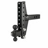 Image of BulletProof Hitches Extreme Duty 2.5" Solid Shank 4"-6" Offset 36,000 LBS Hitch