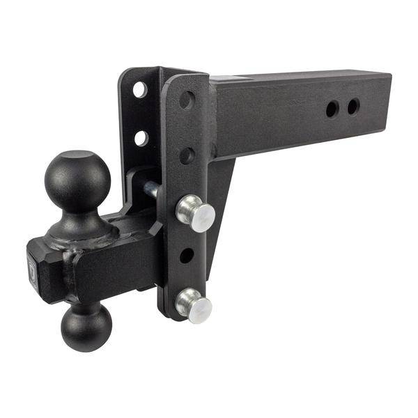 Image of BulletProof Hitches Extreme Duty 3.0" Solid Shank 4" Drop/Rise 36,000 LBS Hitch