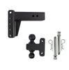 Image of BulletProof Hitches Extreme Duty 3.0" Solid Shank 4" Drop/Rise 36,000 LBS Hitch