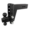 Image of BulletProof Hitches Extreme Duty 3.0" Solid Shank 6" Drop/Rise 36,000 LBS Hitch