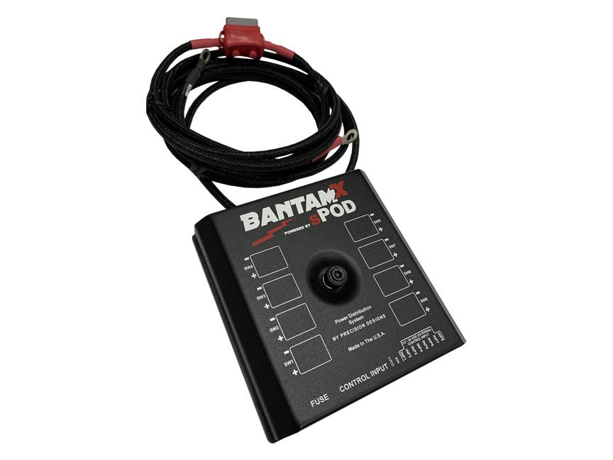 Image of sPOD BantamX Add-On PDM w/ 36" Battery Cables