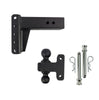 Image of BulletProof Hitches Heavy Duty 3.0" Solid Shank 4" Drop/Rise 22,000 LBS Hitch