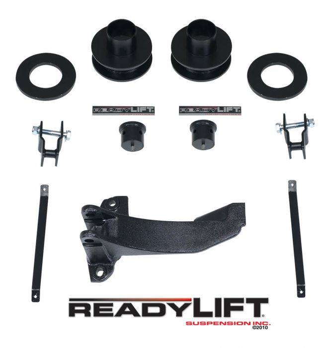 Image of ReadyLift 2.5" Front Leveling Kit W/ Track Bar Bracket For 08-10 Ford Super Duty
