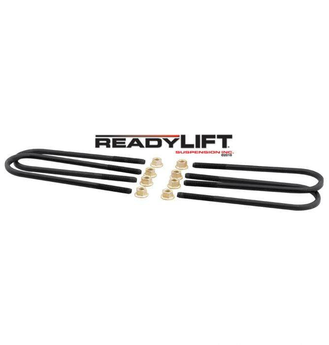 Image of ReadyLift U Bolt Kit Fits 4" Rear Lift Blocks For 1999-2010 Ford F-250/F-350 4WD