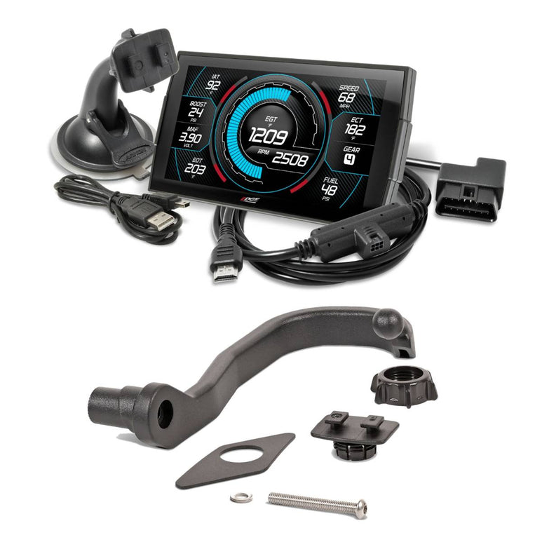 Image of Edge CTS3 Insight & Aluminum Pillar Mount For 15-19 Chevrolet/GMC 2500HD/3500HD
