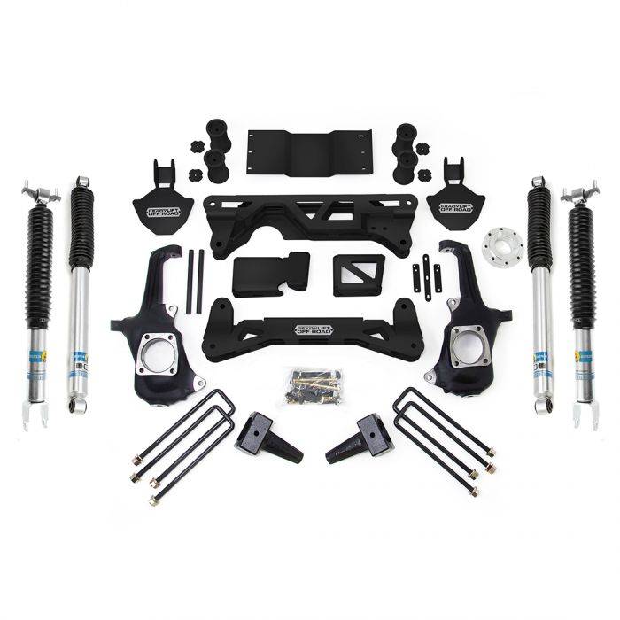 Image of ReadyLift 5-6" Lift Kit W/ Bilstein Shocks For 11-19 Chevy/GMC 2500/3500 HD SRW