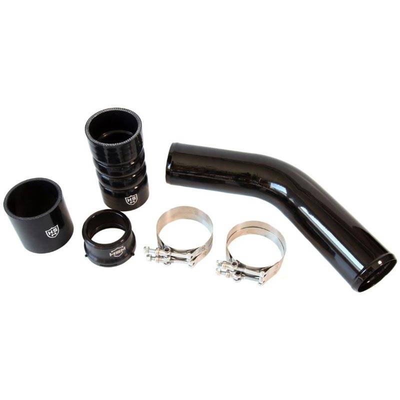 Image of H&S Black Hot Side Intercooler Pipe Kit For 2011-2021 Ford 6.7L Powerstroke