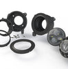Image of Morimoto Super7 Projector Headlights W/ Clear Lens For 2020+ Jeep Gladiator JT