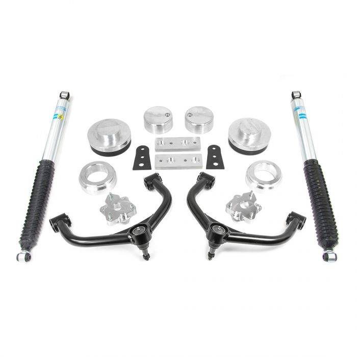 Image of ReadyLift 4" SST Lift Kit W/ Bilstein Shocks & A-Arms Fits 09-18 Ram 1500 4WD