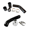 Image of H&S Black Hot & Silicone Cold Intercooler Pipes For 17-21 Ford 6.7L Powerstroke