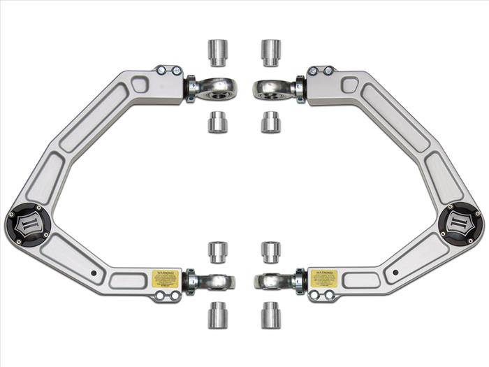 Image of Icon Billet Adjustable Upper Control Arms W/ Delta Joints 2010-2020 Ford Raptor