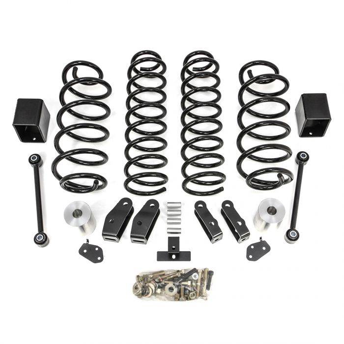 Image of ReadyLift 2.5" Front 2" Rear Coil Spring Lift Kit For 2018-2022 Jeep Wrangler JL