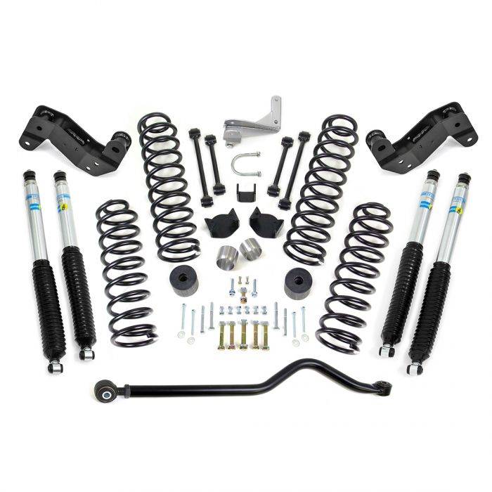 Image of ReadyLift 4" Coil Spring Kit W/ Bilstein Shocks For 2007-2018 Jeep Wrangler JK