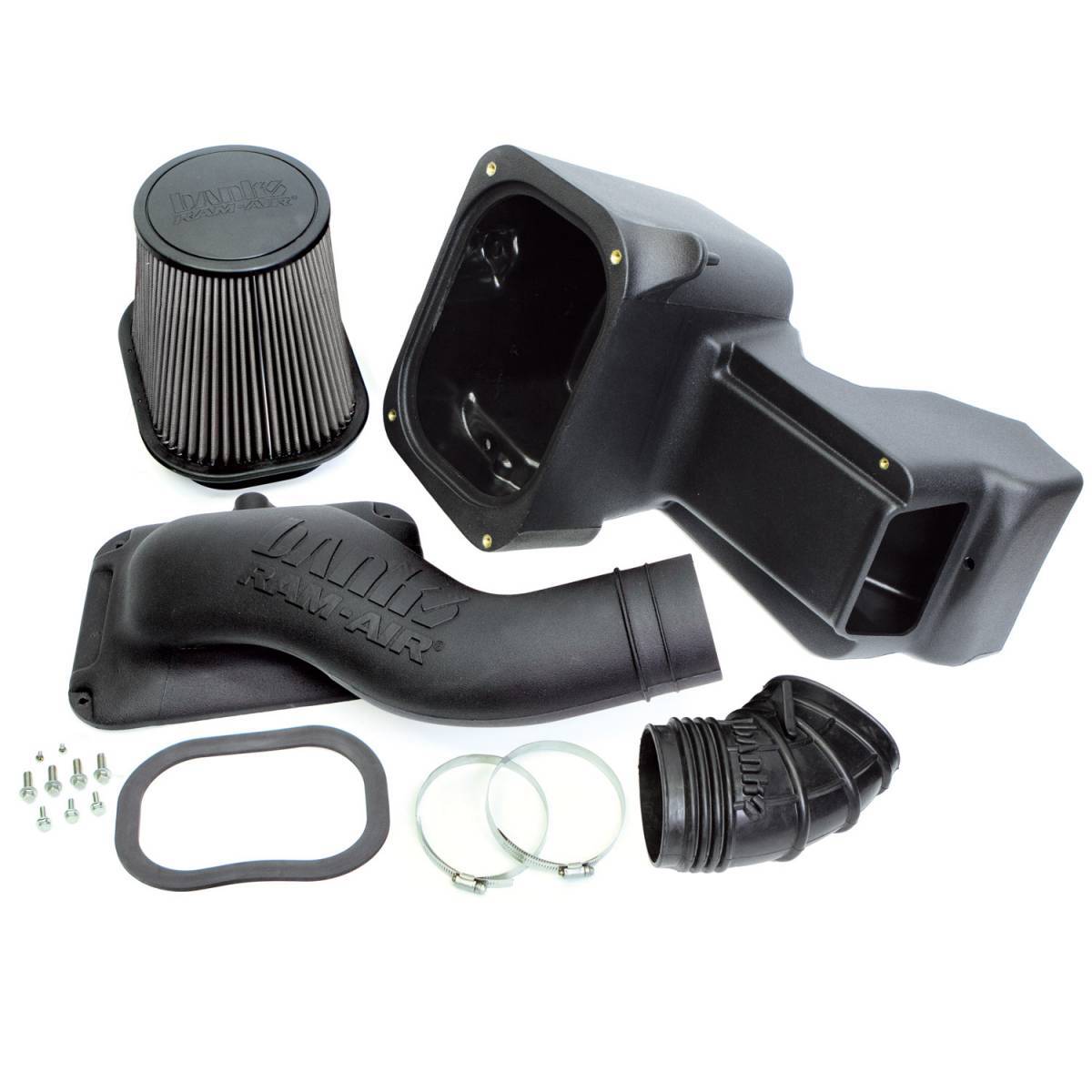 Image of Banks Ram-Air Cold Air Intake Dry Filter For 2017-2019 Ford F-250/F-350 Diesel