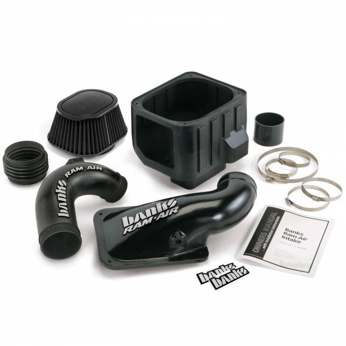 Image of Banks Ram Air Cold Air Intake W/ Dry Filter For 2004.5-2005 GM 6.6L LLY Duramax