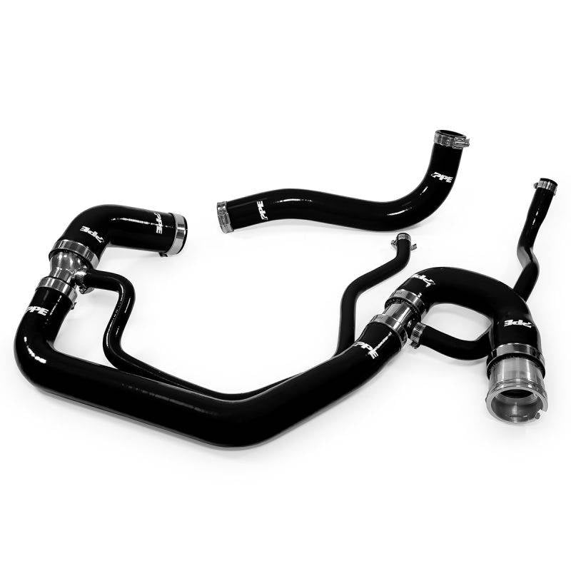Image of PPE Black Silicone Upper & Lower Coolant Hose Kit For 2006-2010 GM 6.6L Duramax